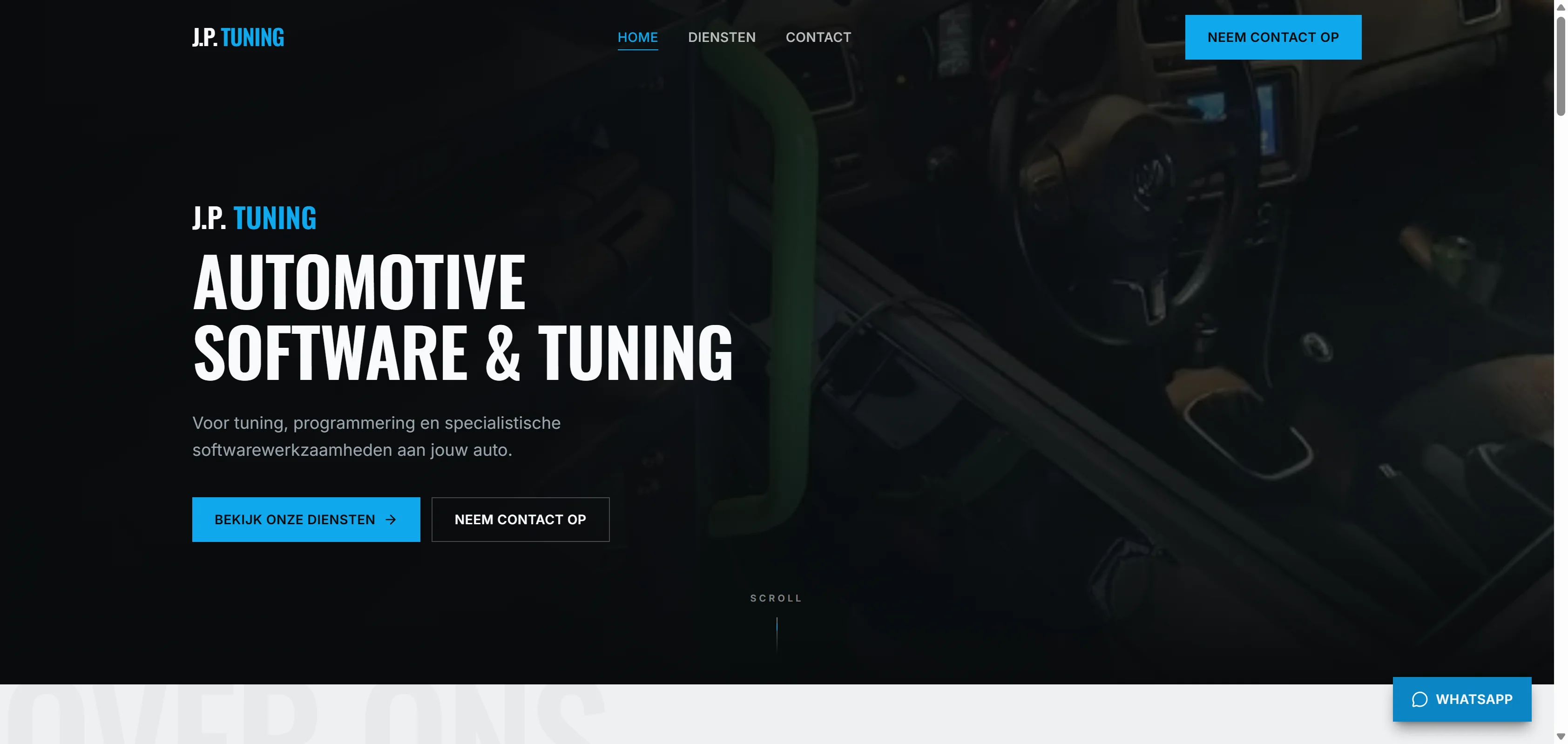 Homepage van J.P. Tuning